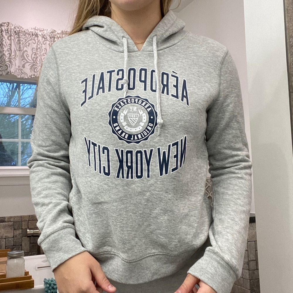Aeropostale Gray Hoodie